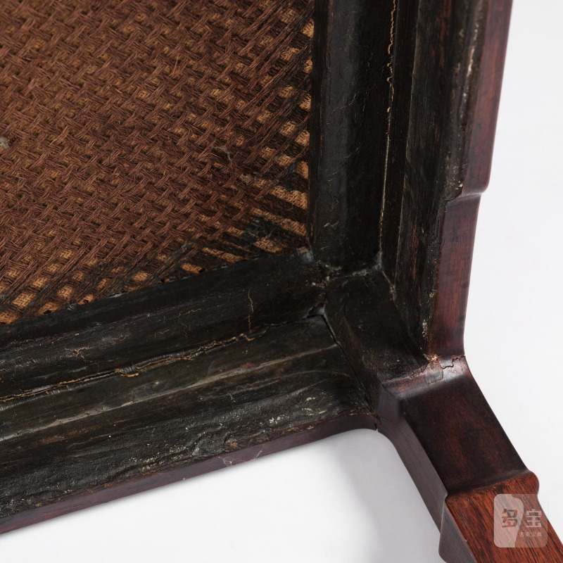 A Chinese hardwood throne chair/day bed, - 图32